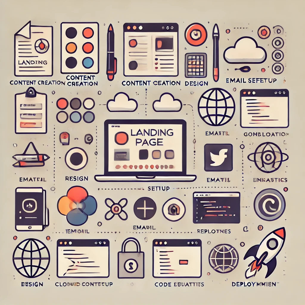 Create a Professional & (Almost) Free LandingPage Check List